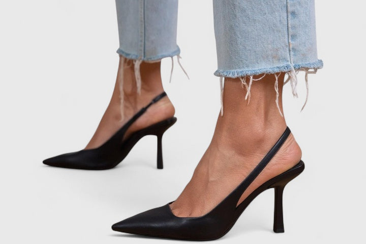 Amelia™ | Nude Low Heels