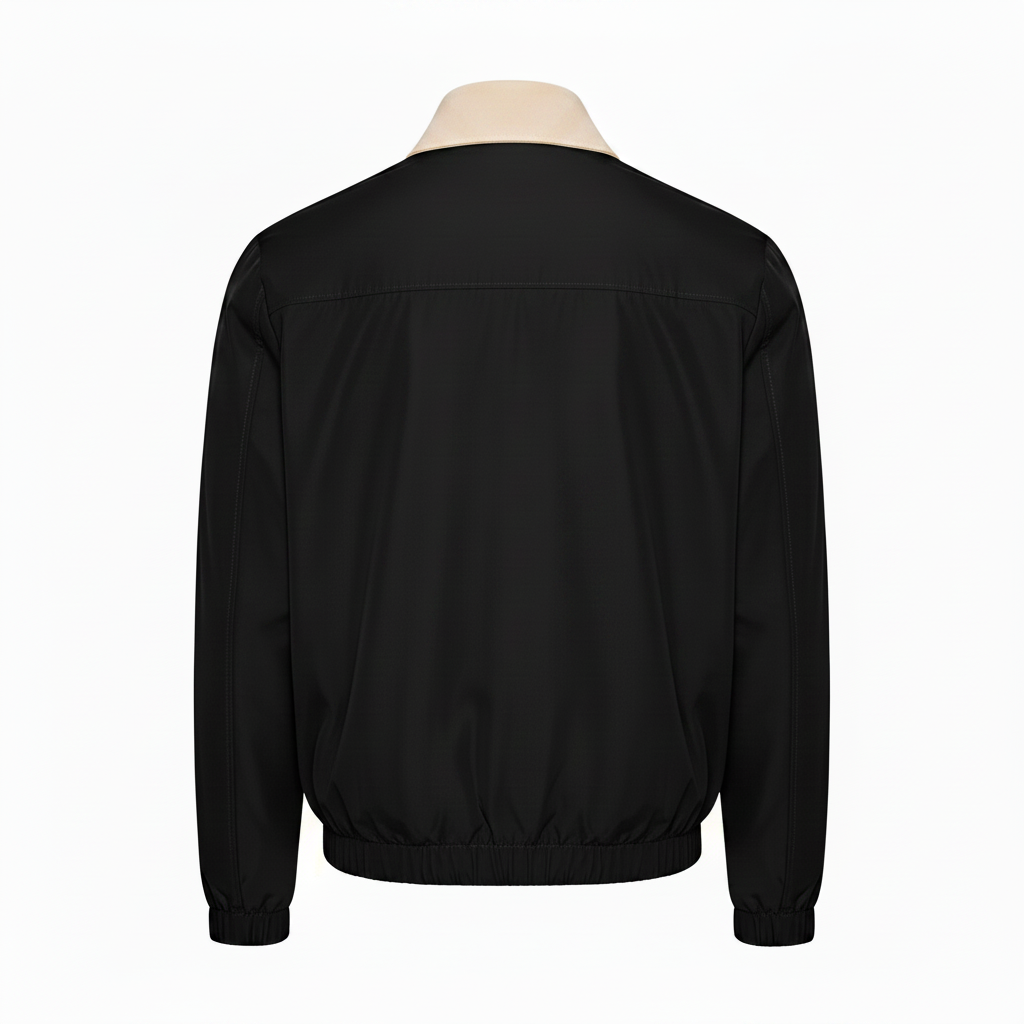Nérolien Bomber Jacket Zwart – Achterkant