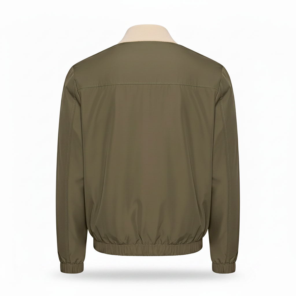 Nérolien Bomber Jacket Khaki – Achterkant