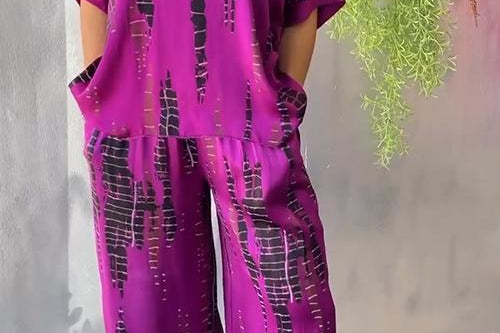 Marie - Casual Printed Set