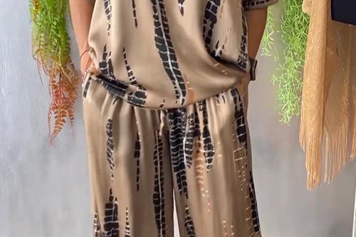 Marie - Casual Printed Set
