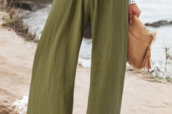 Olwen - Comfortable Loose Wide Leg Pants