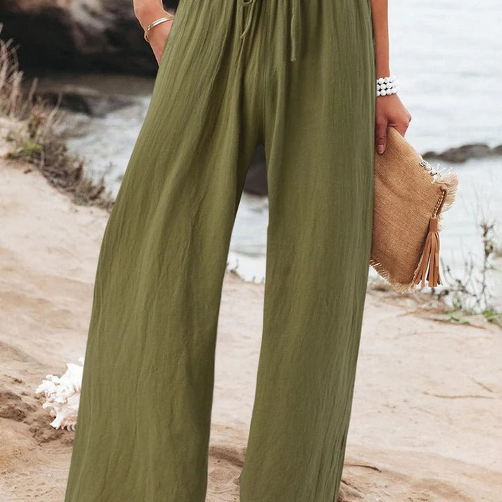 Olwen - Comfortable Loose Wide Leg Pants