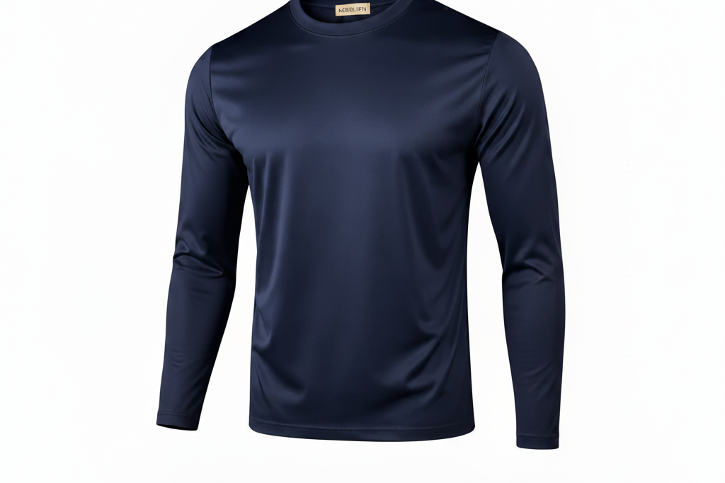 LS Dark Blue - licht beige label