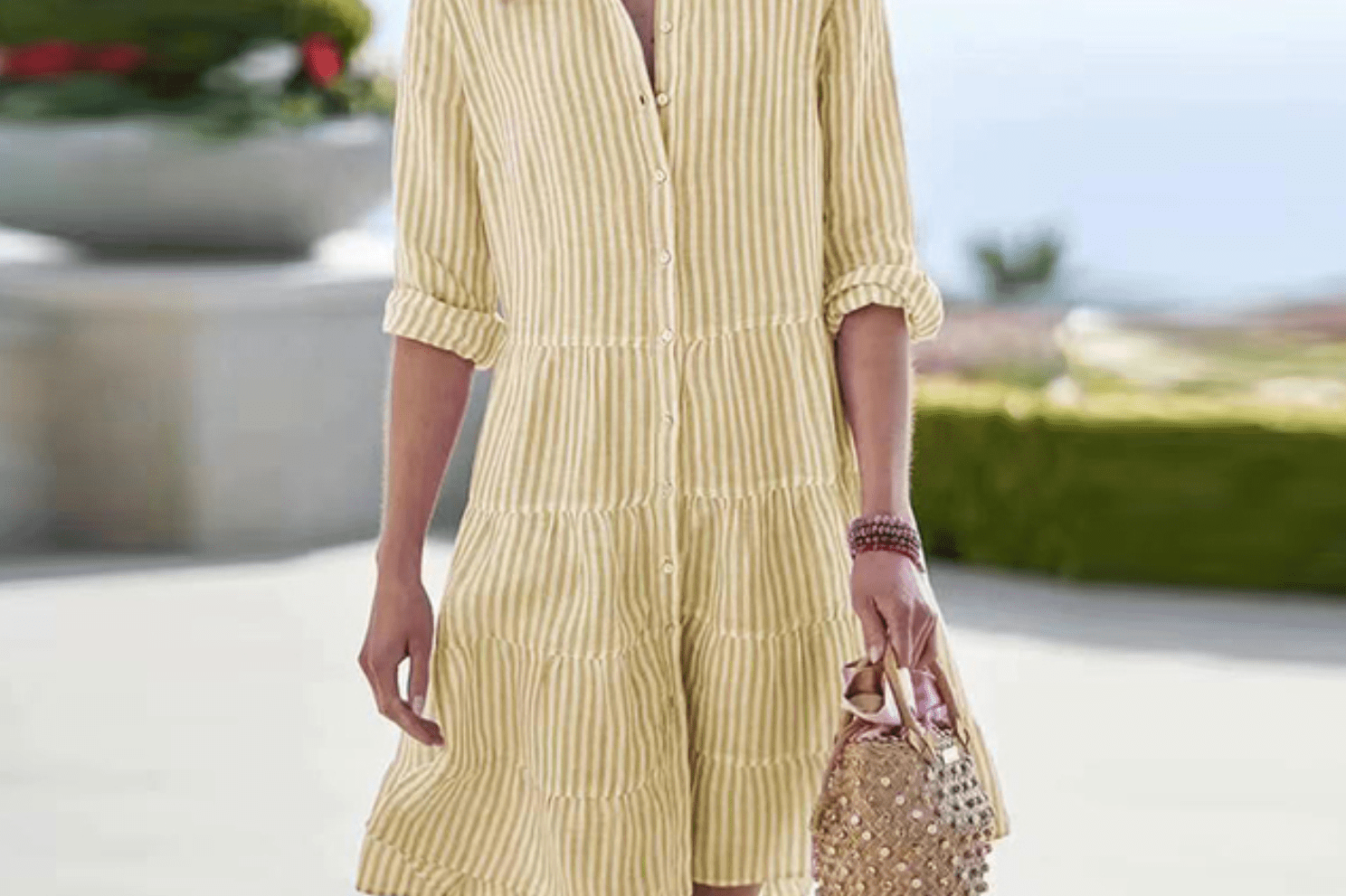 VIVIENNE | BREEZY STRIPED DRESS
