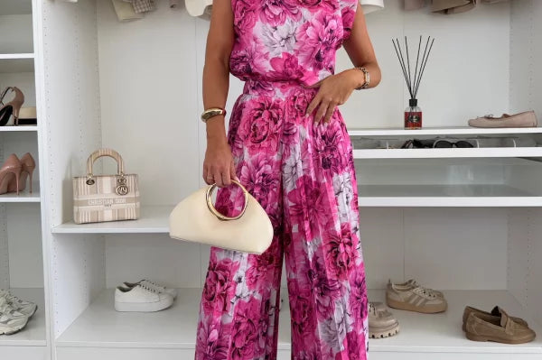 Marian - Elegant Pleated Set